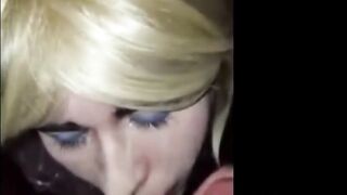 Sissy Slut Luce: Facial Fun with a Big Cock