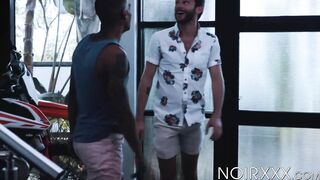 Ripped stepbro Noah Donovan joins me and my boyfriend for a passionate threesome