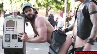 Christian fucks Vanders mouth and ass until hes through with him