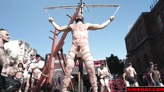 Christian fucks Vanders mouth and ass until hes through with him
