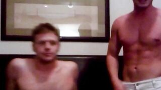 Hot Brian Bonds and Aiden Kennedys came hard after an intense assfuck