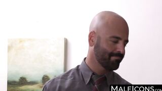 Underhanded Calvin Banks drills Dirk Wakefield in his delicious back