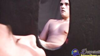 Tapher bends Alex over and fucks him with his thick dick