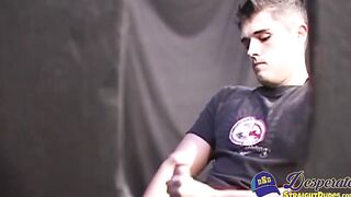 Tapher bends Alex over and fucks him with his thick dick