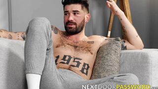 Trevor Harris got his twink hole pounded deep by the big shaft of his stepfather