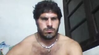 Big-Cock Daddy Strokes His Huge Meat