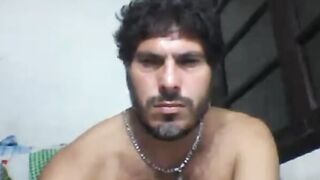 Big-Cock Daddy Strokes His Huge Meat