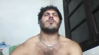 Big-Cock Daddy Strokes His Huge Meat