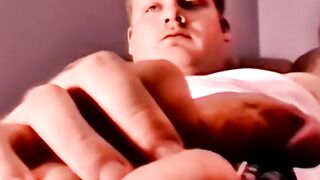 Hunks moan during interracial ball licking and cock sucking