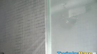 Shower anal with two young men looking for some tight fun