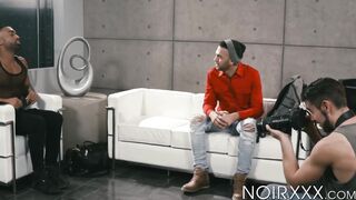 Sexy Remy Cruze participates in a wild threesome that concluded after cumshot