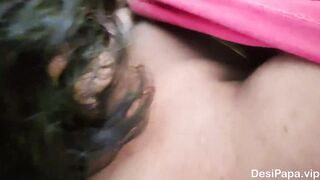 Romantic Love Of Real Life Indian Couple Foreplay Sex