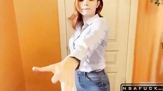 Lustful Neighbor Invited To Visit I Ass