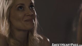 Gorgeous lesbians Charlotte Stokely and Karla Kush licked pussy in a hardcore tribbin