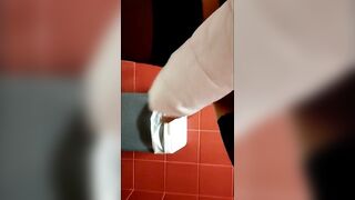 Peeing and masturbation at the mall