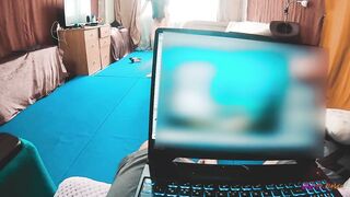cougar get a long dick inside her butt from stepson.
