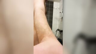 Big Titted blonde fuck into shower