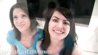 four Cum Hungry Hotties Performance Off Oral Talents