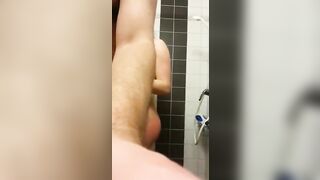 Big Boobed blonde pounded and cim into shower