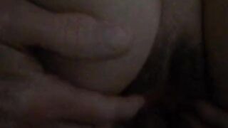 clitoris rub and cum