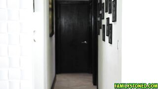 Desperate stepsister Michelle Anderson agrees to got fucked