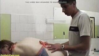 83 years mature grandma hard boned