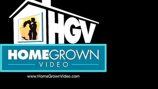 Big Boobed mom blows and fucks his small penis