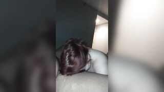 Stephanie loves choking on my penis