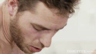 Cleaning Theo Bradys ass with my tongue before deeply banging him