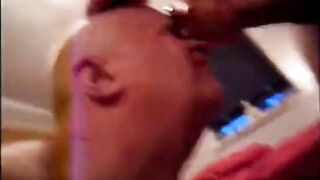 Old Man Barebacks a Skinny Twink on Webcam