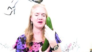 Mature Czech Blonde Mom Masturbating With Sextoy - OLDNANNY
