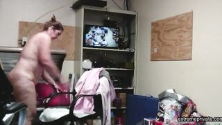 Spying on my busty mature Stepmom Agnes