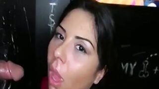 Asian Amateur Sucks Cock at Glory Hole