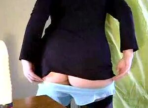 Milf With Big Boobs Riding Dildo