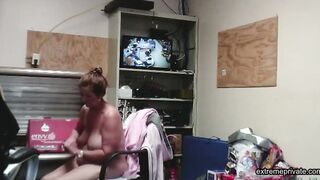 Spying on my busty mature Stepmom Agnes