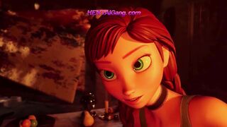 The Queen's Secret ~ Anna Frozen ~ 4k + Ai UPscale