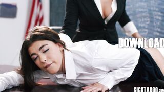 Big ass Gal Ritchie fucked by teacher