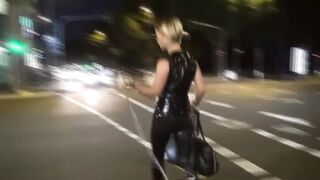 Public show off with slave