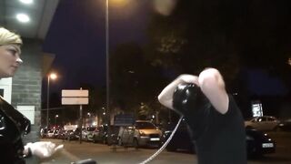 Public show off with slave