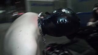 Public show off with slave