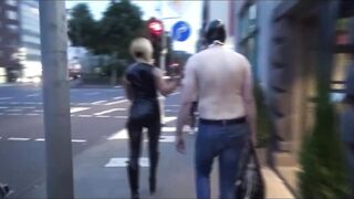 Public show off with slave