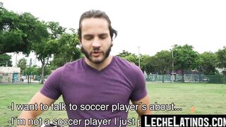 After going bareback and getting a facial a Latino athlete became gay