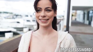 Petite Renee Rose oozes with pussy juices while hung Charles Dera fucks her