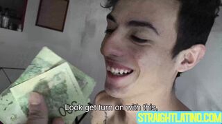 Twink buddies Remo and Santi swallows each other cocks until cumshot