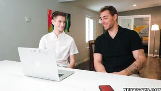Hot Sex Scene Between Stepbrothers Trevor and Carter