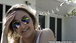 Big ass babe Azalea Stone rides hard BBC like never before