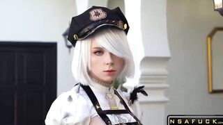 2B Gets Her Tight Pussy Fucked in A vol1