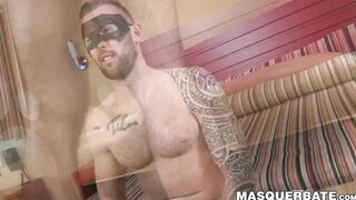 One man pleasure session with fantastic muscular stud
