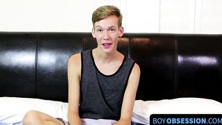 Interview with a new lovable provocative twink Tyler Thayer