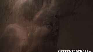 Wet and passionate scissoring by horny lesbians Chloe Cherry and Serene Siren